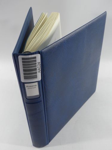 Kosovo Lindner Vordruck 2000-2017 (leer) im Leuchtturm Binder #AAC24