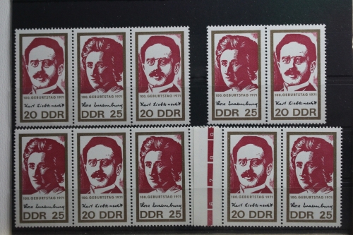 DDR W Zd 244 - W Zd 247 postfrisch #TG611