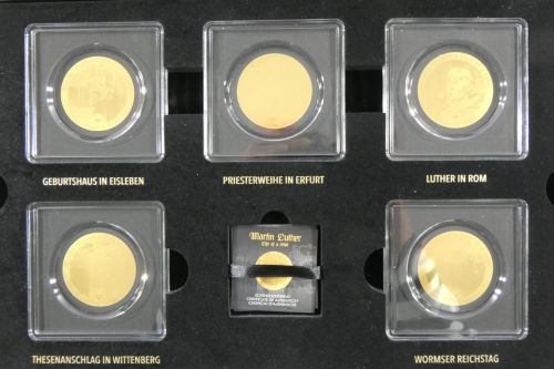 Partie 10x Tschad 3000 Francs, Münze 999er Gold 1/200 oz, siehe Text #EAB26