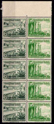 Deutsches Reich H-Blatt 109 B postfrisch aus MHB #DJT31