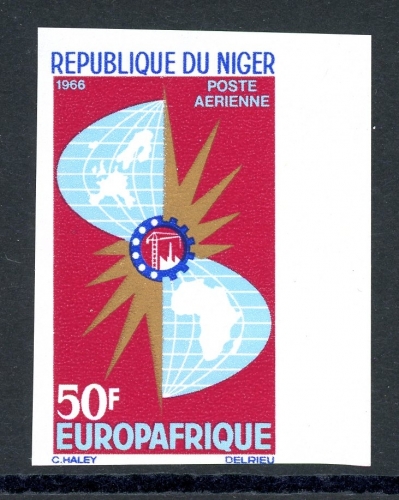 Niger 131 geschnitten postfrisch #HC027