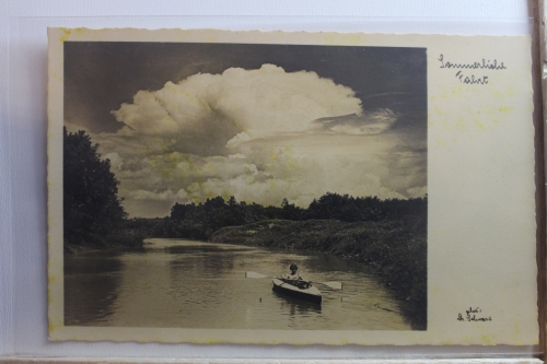 AK Hamburg Sommerliche Fahrt 1933 gebraucht #PG254