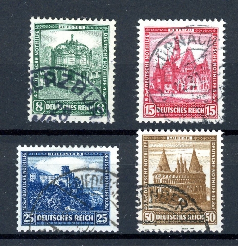 Deutsches Reich 459-462 gestempelt