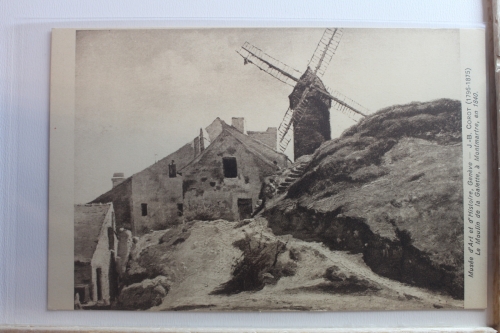 AK Genf J.-B. Corot - Le Moulin de la Galette, à Montmattre ungebraucht #PG265