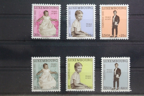 Luxemburg 649-654 postfrisch