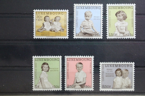 Luxemburg 660-665 postfrisch #TH412