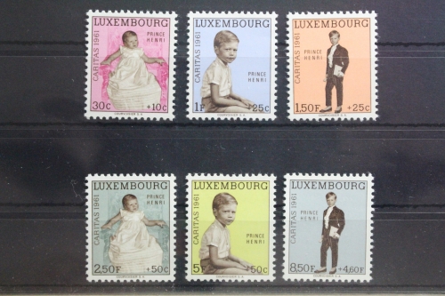 Luxemburg 649-654 postfrisch