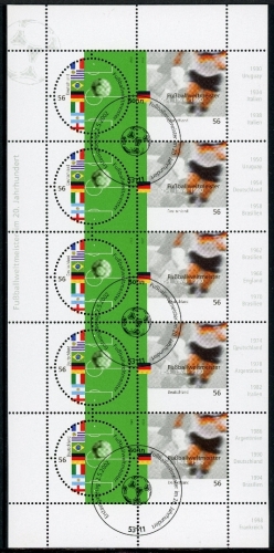 Bund Zehnerbogen 2258-2259