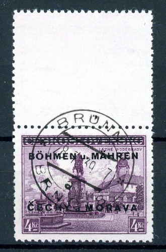 Böhmen und Mähren 17 LS gestempelt