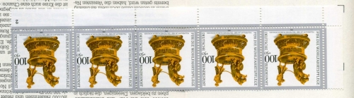 Bund Markenheft mit 1641 postfrisch Rotes Kreuz #HB056