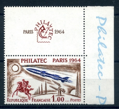 Frankreich Eckrand or 1480 ZF postfrisch Weltraum #HB067