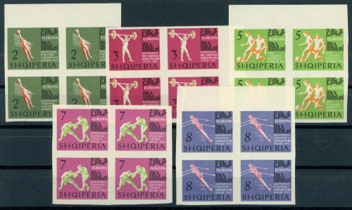Albanien 4er 768-72 postfrisch Europa #HE315
