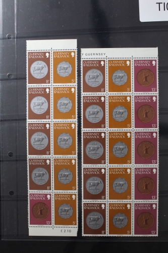 GB Guernsey H-Blatt 16, 17 postfrisch #TI012