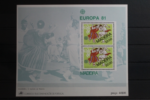 Portugal Madeira Block 2 mit 70 postfrisch
