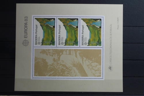 Portugal Madeira Block 4 mit 84 postfrisch