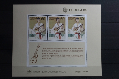 Portugal Madeira Block 6 mit 97 postfrisch
