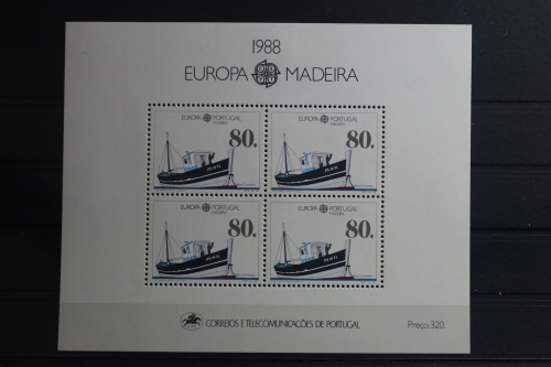 Portugal Madeira Block 9 mit 118 postfrisch