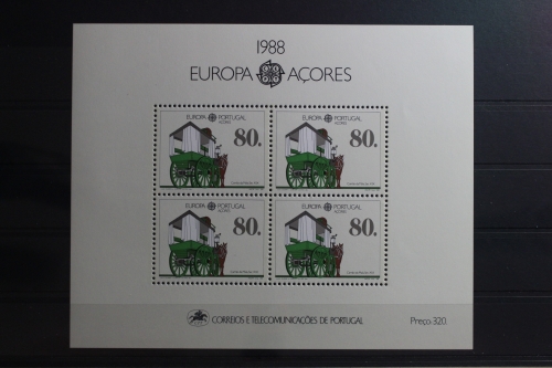 Portugal Azoren Block 9 mit 390 postfrisch