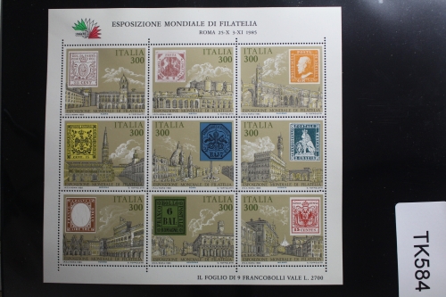 Italien 1945-1953 postfrisch als Kleinbogen #TK584