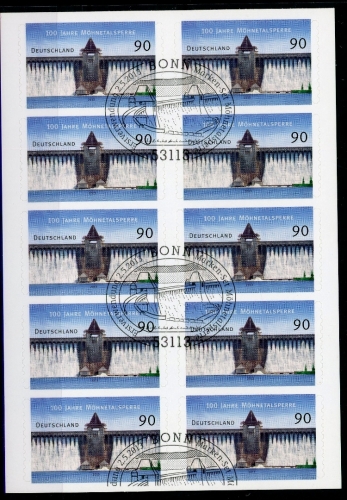 Bund Folienblatt 30 Bonn Ersttagssonderstempel #HO198