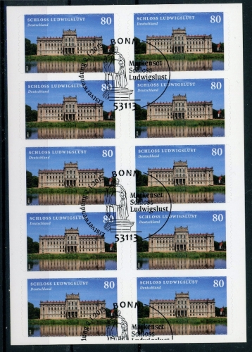 Bund Folienblatt 43 Bonn Ersttagssonderstempel #HO200