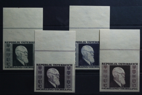 Österreich 772B OR -775B OR postfrisch mit Oberrand #TI741