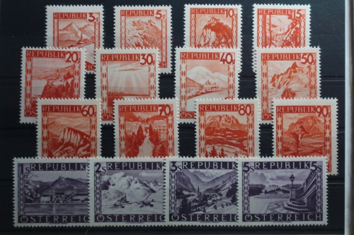 Österreich 838-853 postfrisch