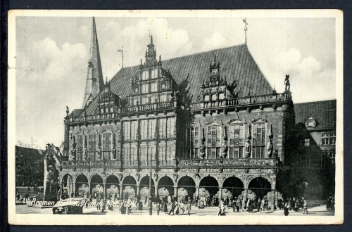 AK Bremen Bremer Rathaus 1928 gebraucht #HK121