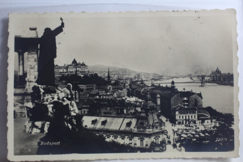 AK Budapest Panorama gebraucht #PG637