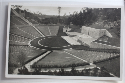 AK Berlin Reichssportfeld, Dietrich-Eckart-Bühne 1936 gebraucht #PG723