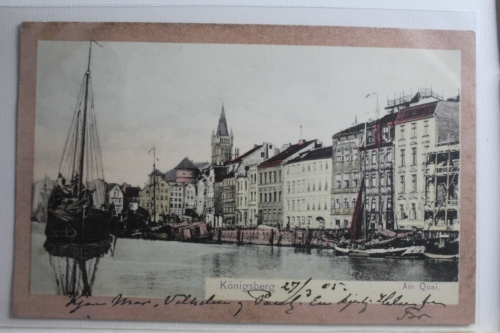 AK Königsberg Ortsansicht 1905 gebraucht #PG745