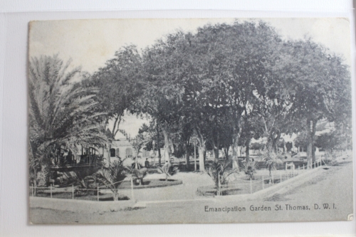 AK St. Thomas Emancipation Garden 1913 gebraucht #PG736