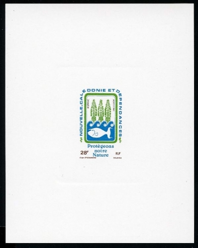 Neukaledonien 679 epreuve de luxe postfrisch Naturschutz #HK306
