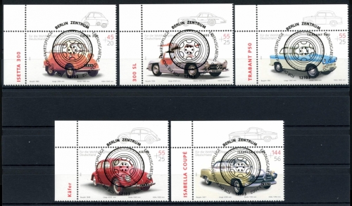 Bund 2289-2293 Eckrand Vollstempel Ersttagssonderstempel #HK317