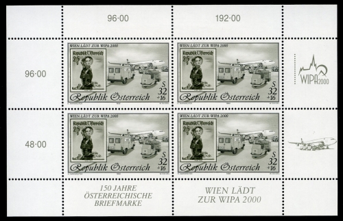 Österreich Kleinbogen 2292 I postfrisch