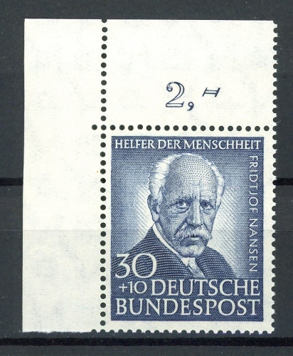 Bund 176 postfrisch Eckrand oben links #HO541