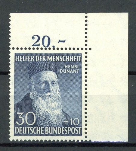 Bund 159 postfrisch Eckrand oben rechts #HO544