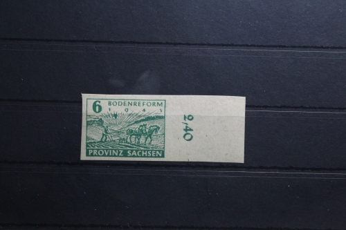 SBZ 85 V postfrisch Plattenfehler #TO298