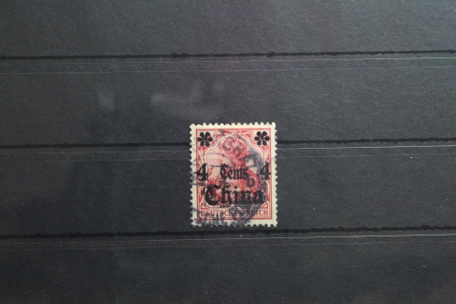 Deutsche Auslandspostämter China 30 gestempelt mit Vollstempel #TO994