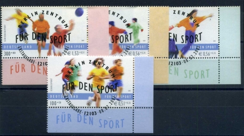 Bund 2165-2168 Eckrand ur Berlin Ersttagssonderstempel #HO672