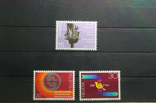 Schweiz 1039-1041 postfrisch