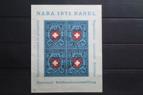 Schweiz Block 21 mit 946 gestempelt
