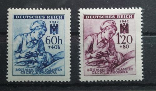Böhmen und Mähren 111-112 postfrisch