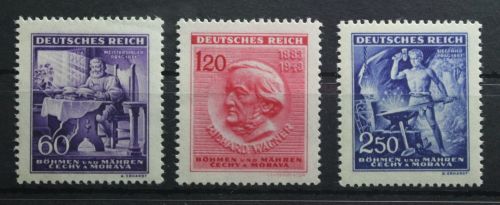Böhmen und Mähren 128-130 postfrisch