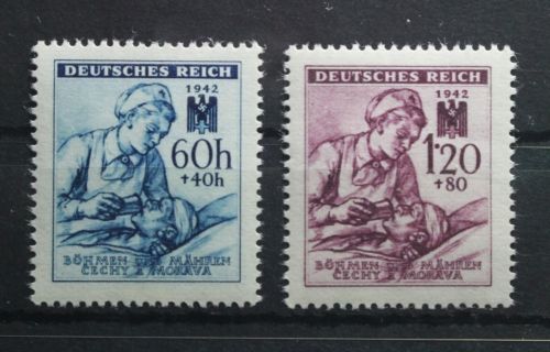 Böhmen und Mähren 111-112 postfrisch #TP582