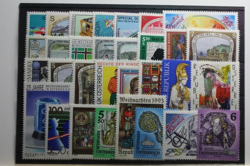 Österreich Jahrgang 1993 mit 2084-2114 postfrisch