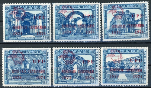 Guatemala 979-984 b postfrisch UPU #HO808