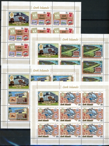 Cook Inseln 424-427 Kleinbogen postfrisch UPU #IY329