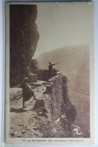 AK Le Belvedere des cascades d'el-Ourit ungebraucht #PG892