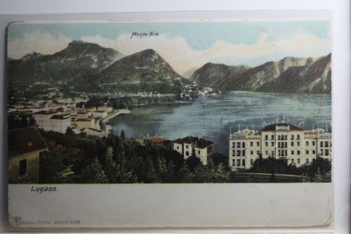 AK Lugano Ortsansicht gebraucht #PH046